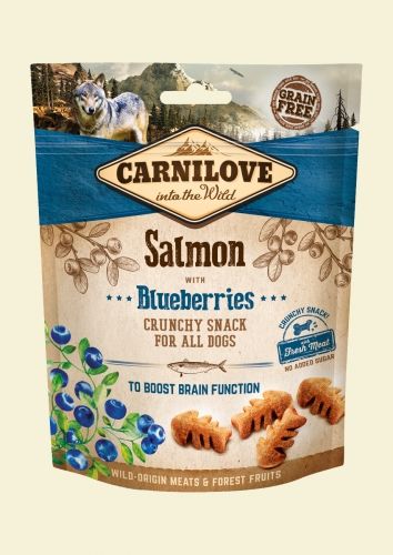 Carnilove Przysmak Dog Snack Fresh Crunchy Salmon+Blueberries 200g