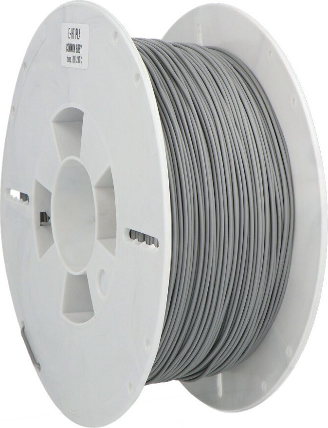 Print-me Filament Print-Me E-HT PLA 1,75mm 0,85kg - Common Grey}