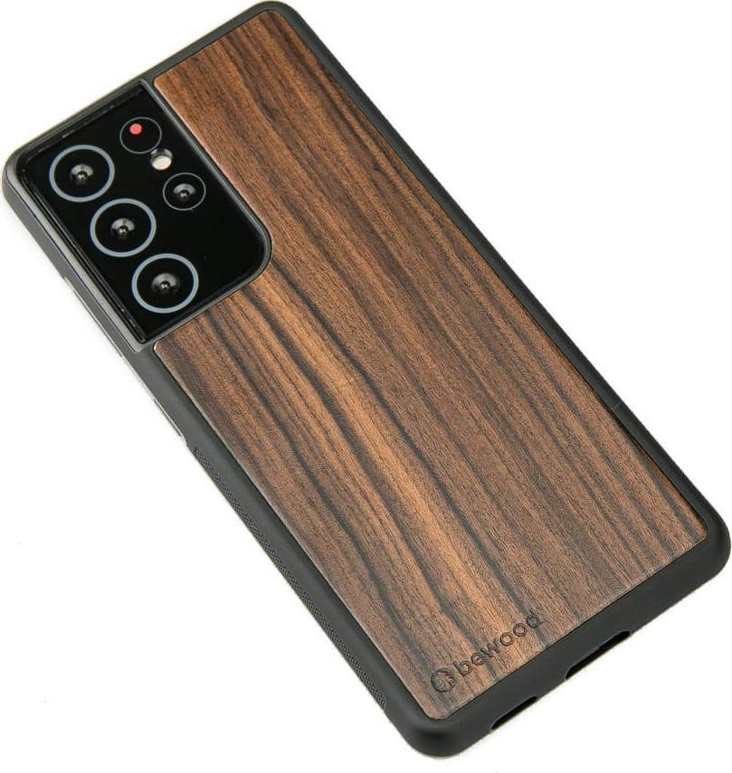 BeWood Drewniane Etui Samsung Galaxy S21 Ultra PALISANDER SANTOS