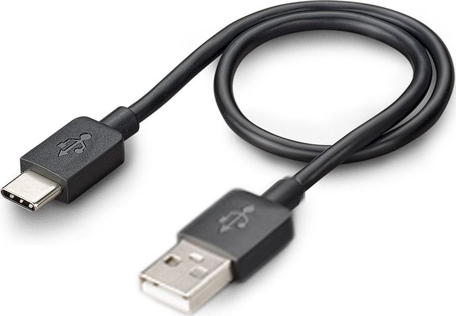 Kabel USB Poly USB-A - USB-C 0.75 m Czarny (8L5A3AA)
