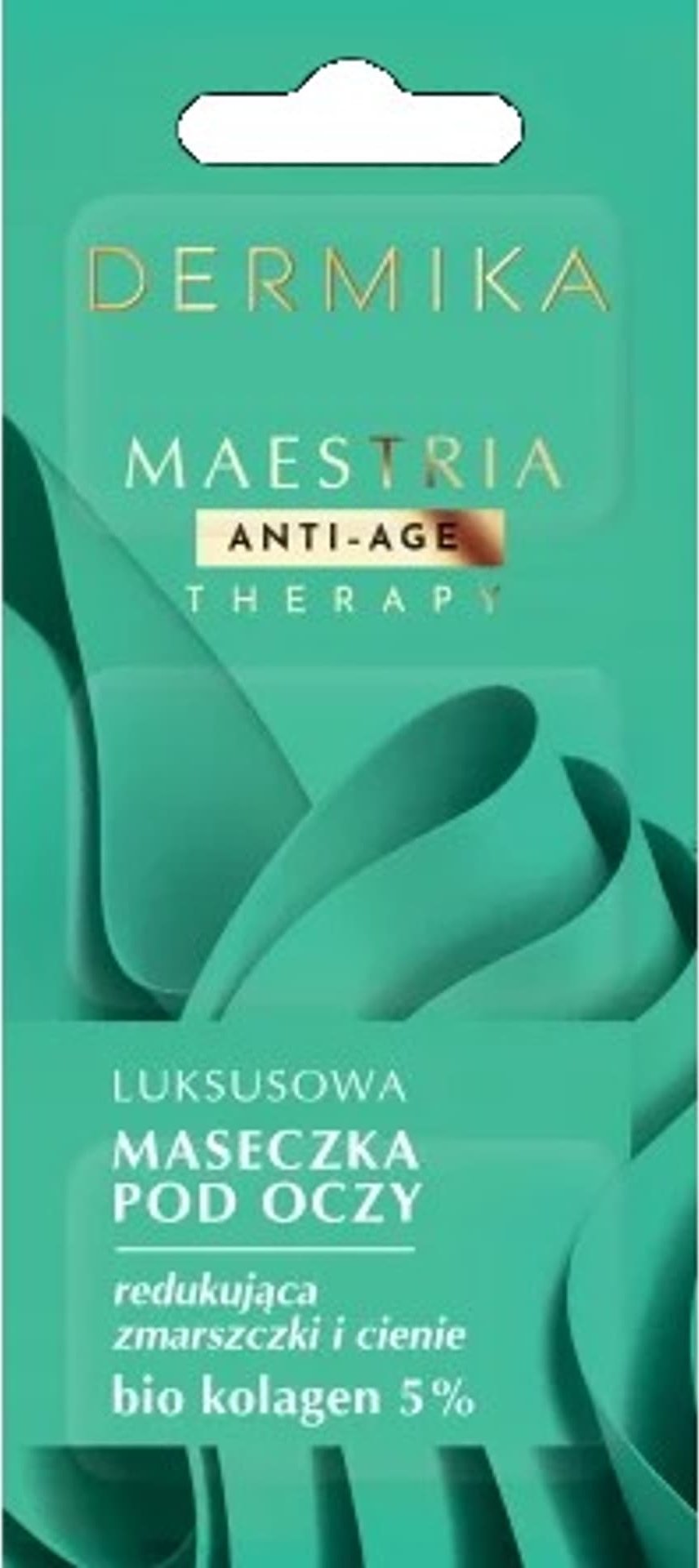 Dermika DERMIKA Maestria Anti-Age Therapy Luksusowa Maseczka pod oczy redukująca zmarszczki i cienie - bio kolagen 5% 3x1.5ml
