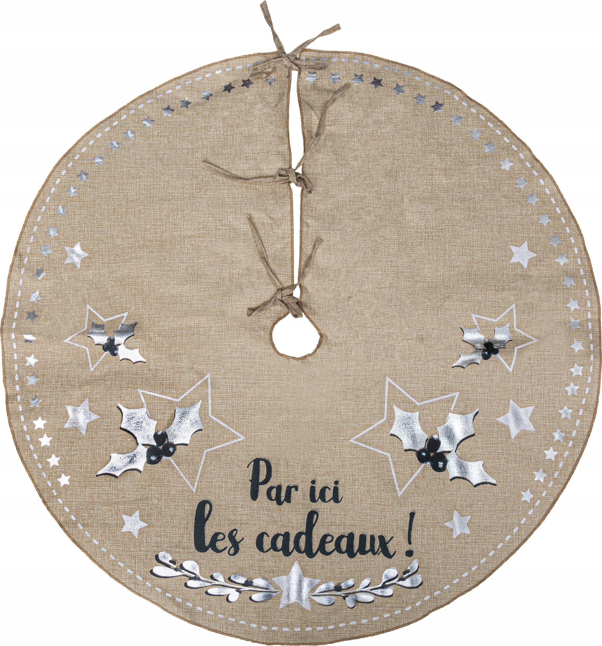 Fééric Lights and Christmas Dywanik pod choinkę jutowy