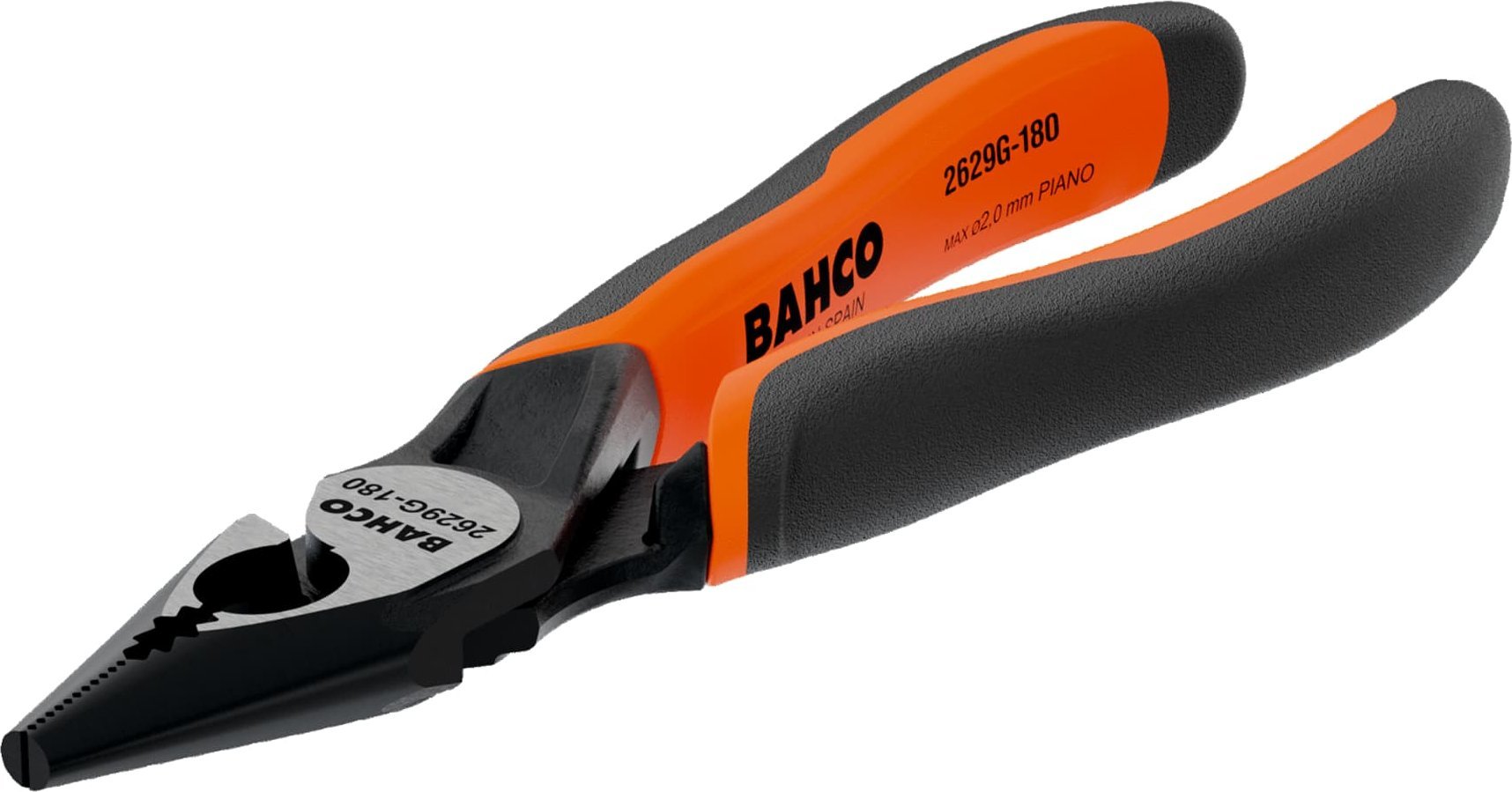 Bahco Kombinuotos smailėjančios replės Bahco Ergo 160mm