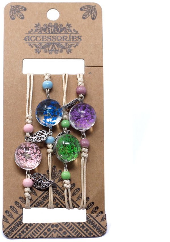 Bransoletka z Kwiatami - Liście I Kolory