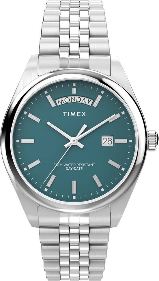Zegarek Timex Zegarek męski Timex TW2V68000 srebrny