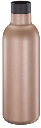 Cilio Butelka termiczna Deluxe stal nierdzewna, 0,65 l, śred. 8 x 24,5 cm, różowe złoto