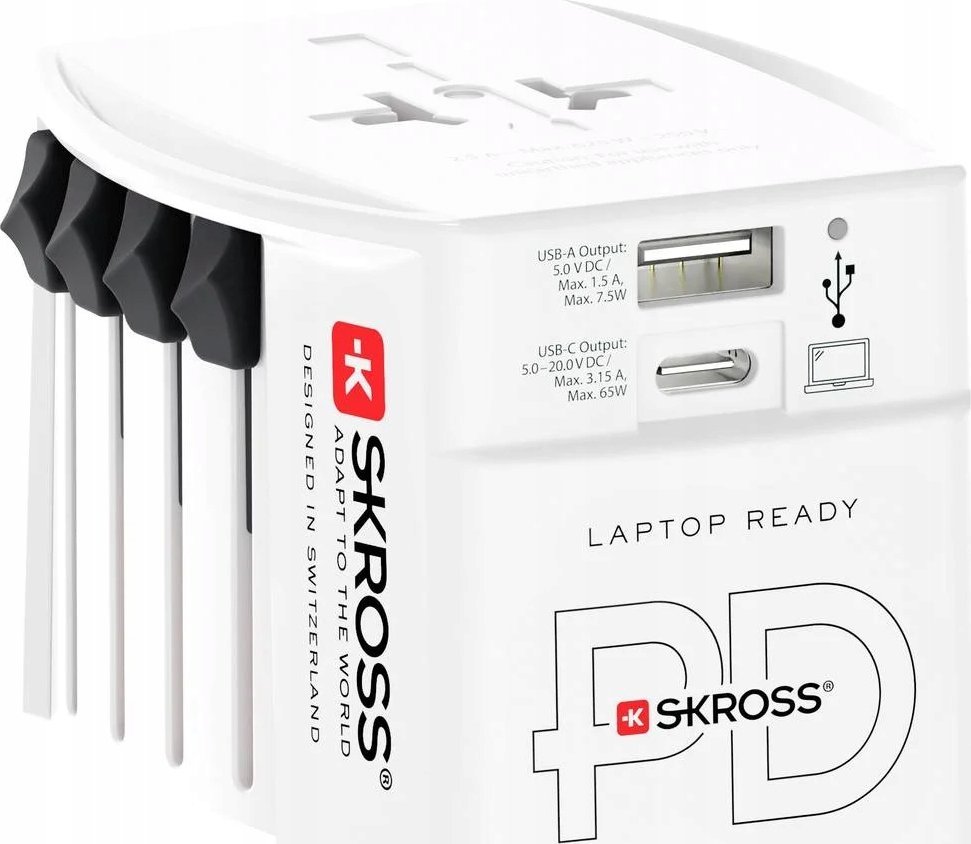 Skross Skross MUV USB AC65PD + kabel USB-C