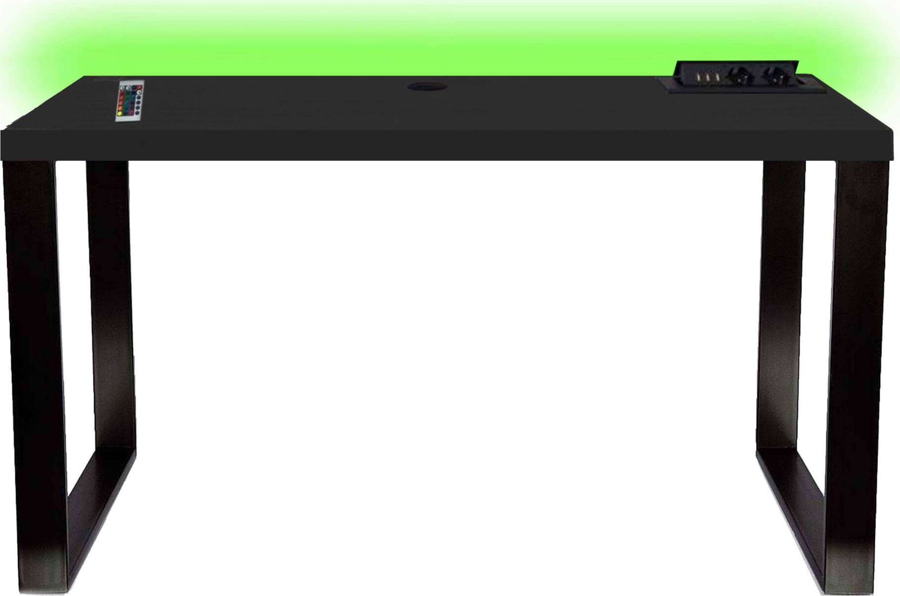 Biurko Marco Game Future Czarne 140 cmx70 cm