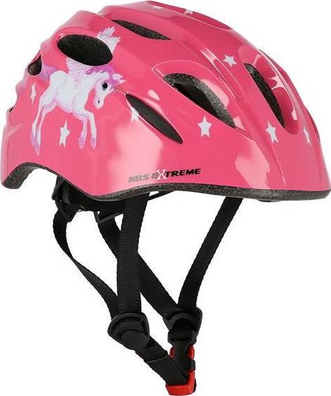 Nils Extreme MTW01 led różowy rozm. S (48-52 cm) kask nils extreme
