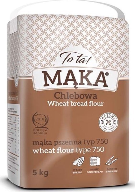TO TA To ta! Mąka chlebowa pszenna typ 750 5 kg
