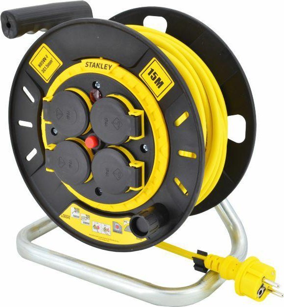 Stanley STANLEY PRZEDŁUŻACZ BĘBNOWY 15m 3x1,5mm 16A IP20