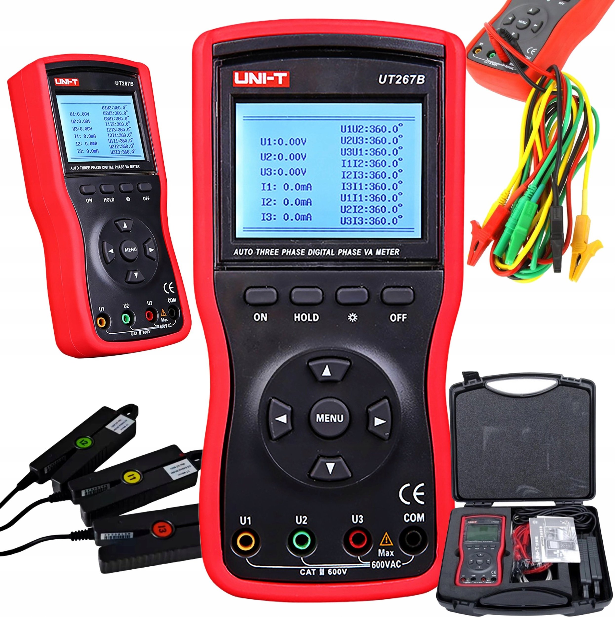 Uni-T Trójfazowy miernik parametrów elektrycznych Uni-T UT267B