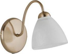 Kinkiet Alfa Ariel Złoty Kinkiet Ścienny Lampa 1-Punktowa 22610 Alfa