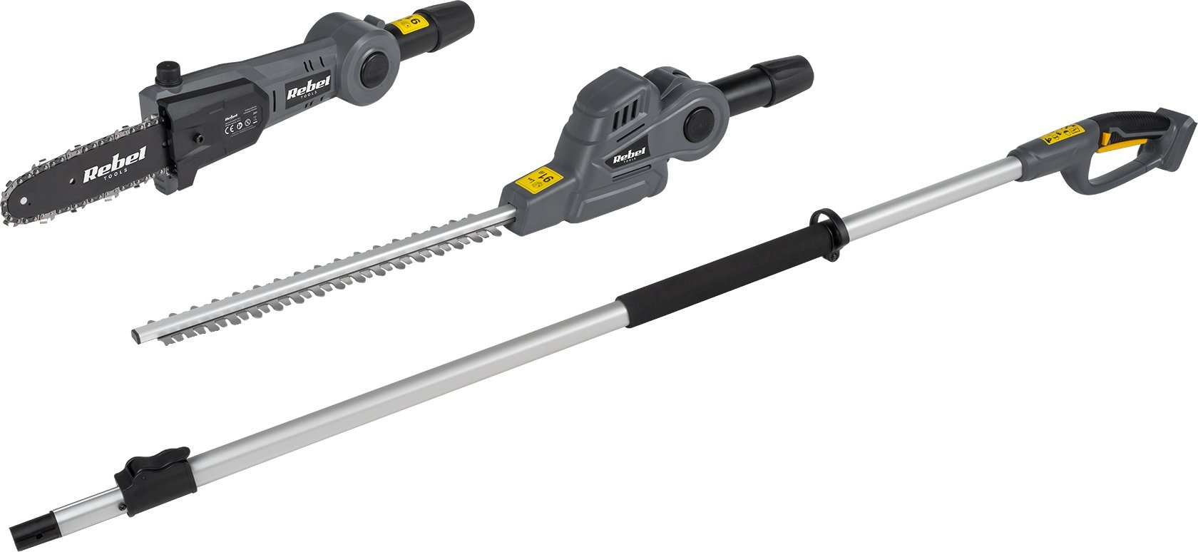 Rebel Nożyce akumulatorowe + piła 2w1 RB-5005.1