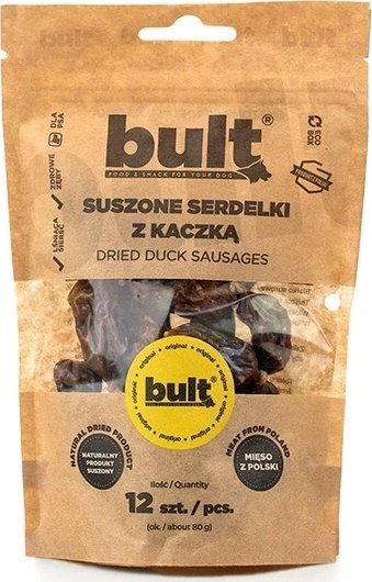 BULT Bult Przysmak Dla Psa Serdelki z Kaczką 12szt