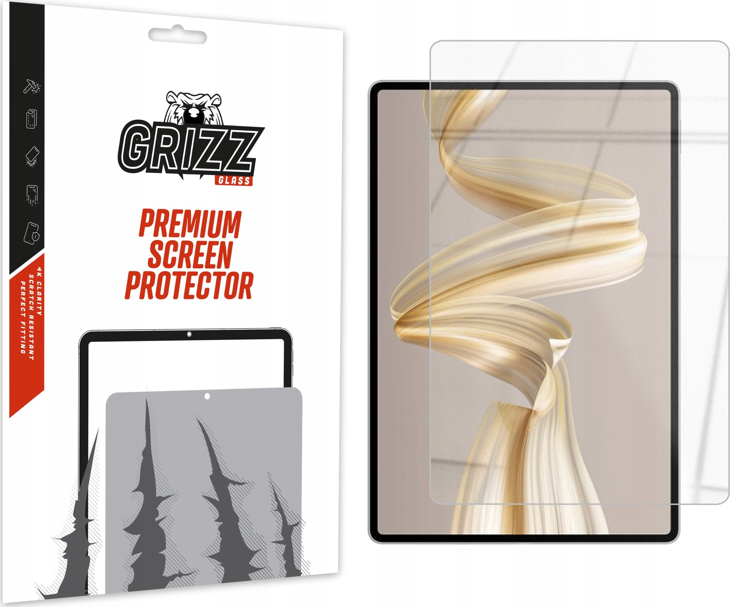 GrizzGlass Szkło hybrydowe GrizzGlass HybridGlass do Huawei MatePad Pro 12,2" 2024