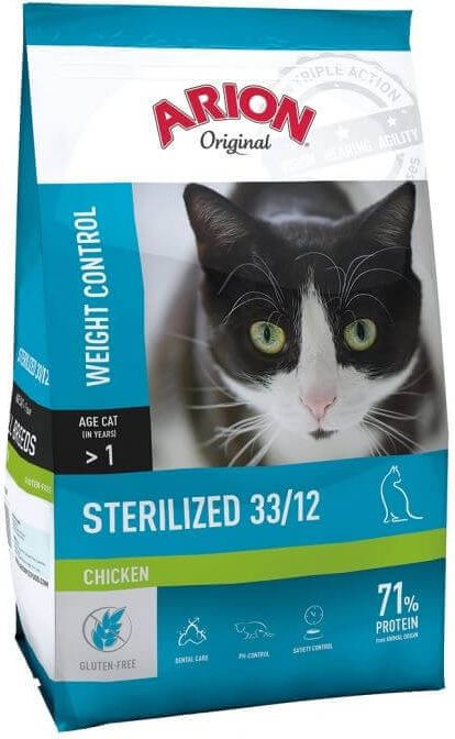 Arion Original Cat Sterilized Chicken 7.5 kg