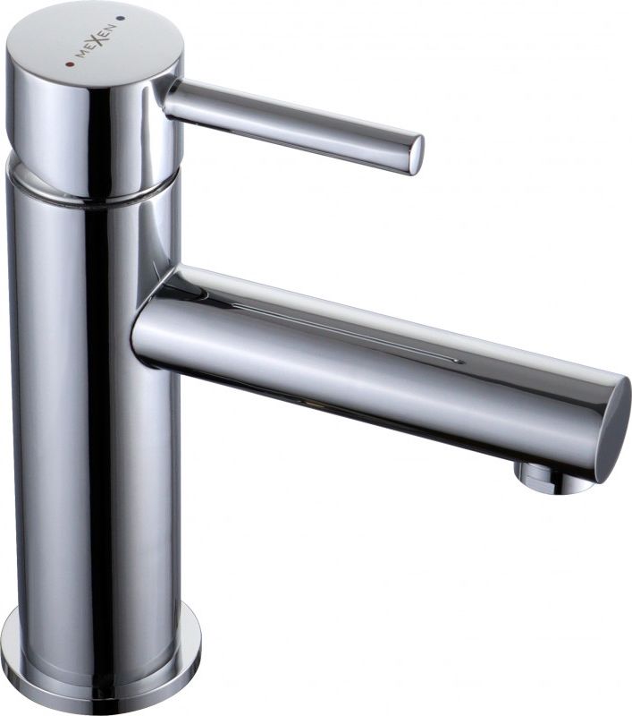 Bateria umywalkowa Mexen Elba stojąca chrom