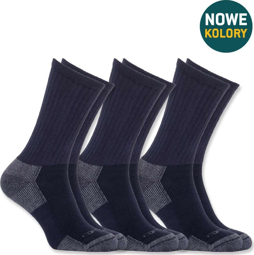 Carhartt Skarpety Carhartt All Season Cotton Work Navy