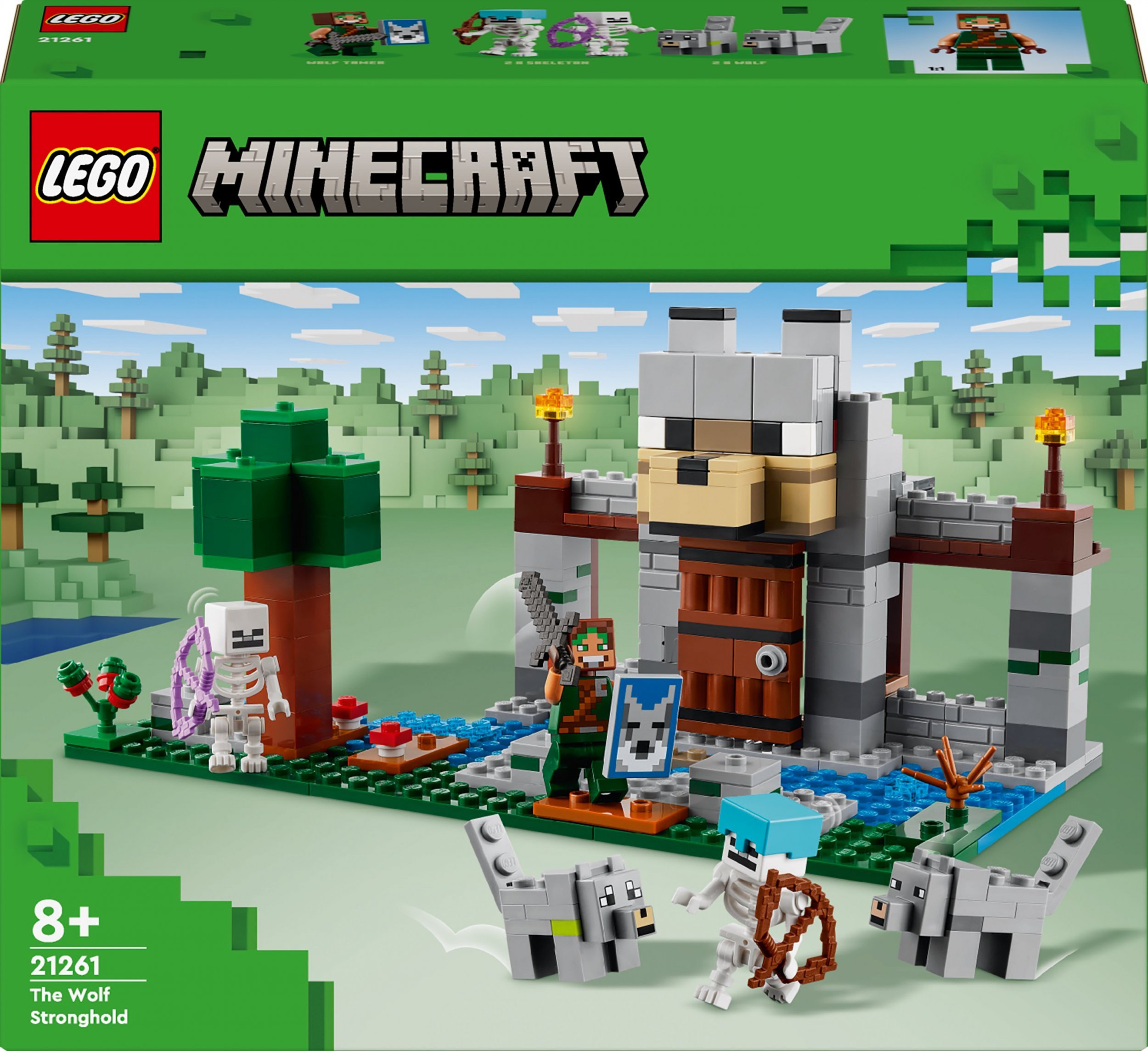 LEGO Minecraft Wilcza twierdza (21261)