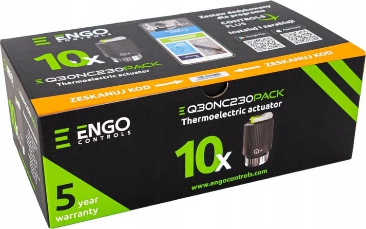 Engo Engo zestaw 10szt siłowników termoelektrycznych Q30NC230PACK