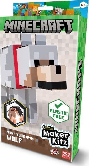 Figurka Mega Creative BLADEZ MINECRAFT zbuduj figurkę Wilka MC85846 /6