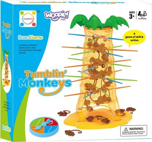 Woopie Spadające Małpki Gra Zręcznościowa