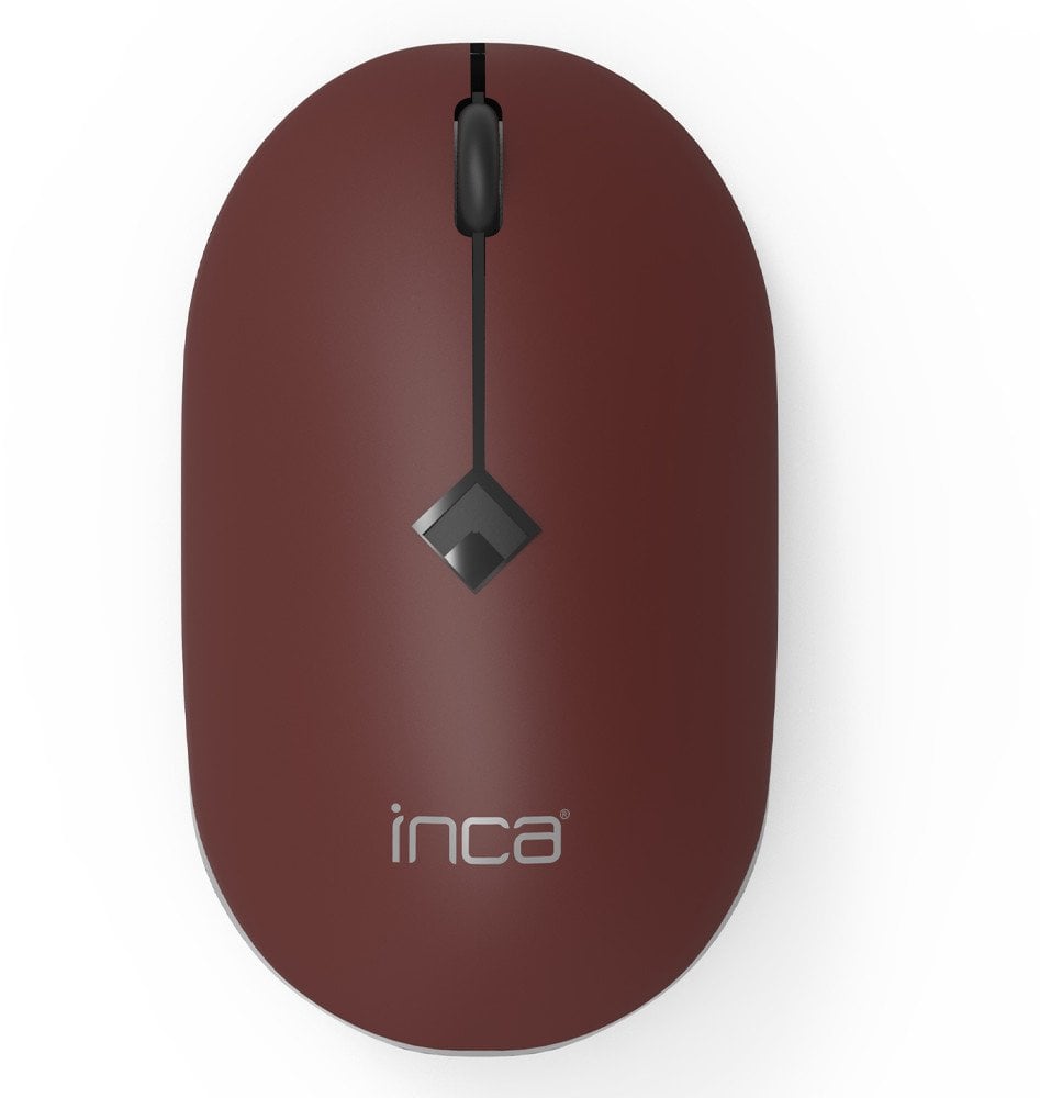 Inca IWM-231RB myszka Oburęczny RF Wireless Optyczny 1600 DPI
