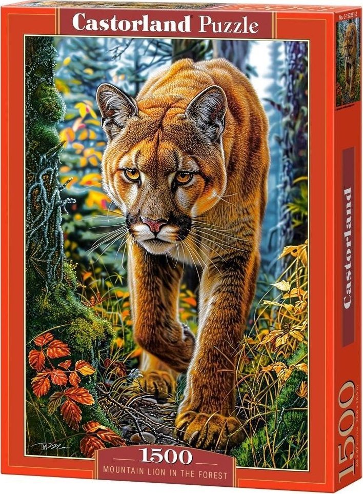 Puzzle 1500 Mountain Lion In The Forest CASTOR