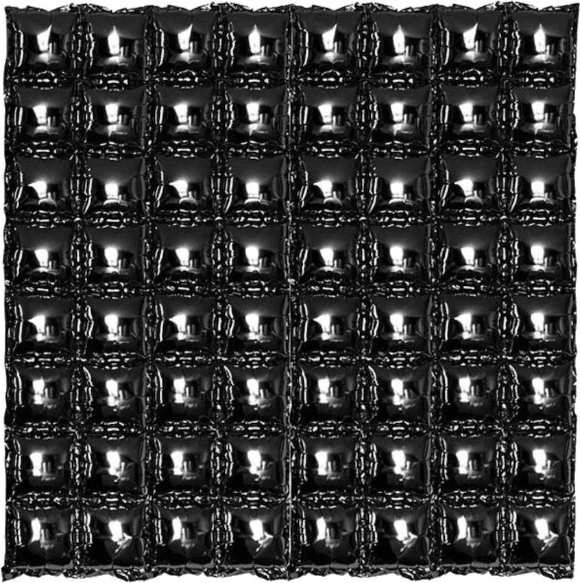 Inspiruj Ściana balonowa foliowa metaliczna kurtyna tło do fotobudki na Instagram balony na imprezę czarny