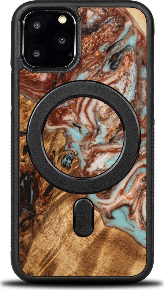 BeWood Etui Bewood Unique na iPhone 11 Pro - Planets - Jowisz z MagSafe