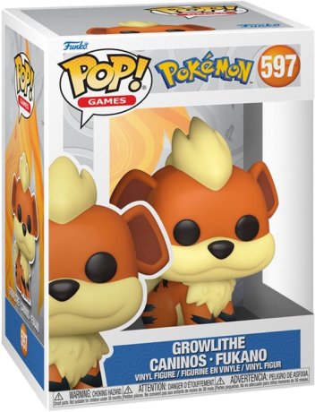 POP GAMES: POKEMON - GROWLITHE 597