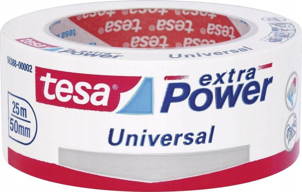 Tesa tesa extra Power Universal 25m 50mm weiß
