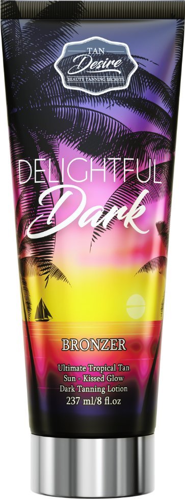 Tan Desire Tan Desire Delightful Dark Nawilżający Bronzer Z Aloesem I Witaminami 237ml
