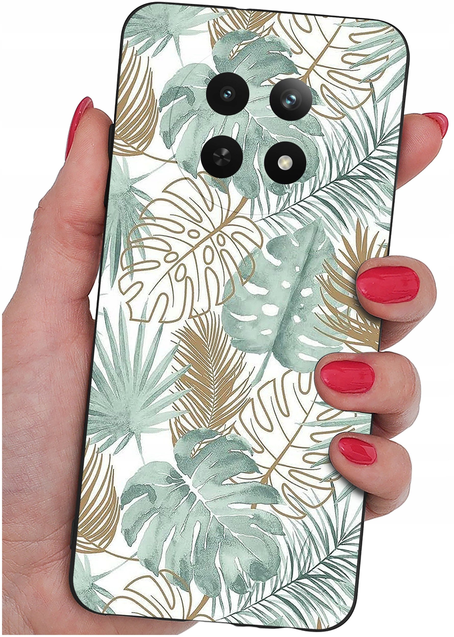 Etui do Realme 12 5G | 12x 5G WZORY |SILIKONOWE MATT CASE + SZKŁO 9H