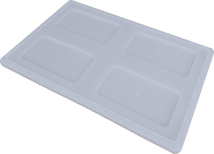 Artech Pokrywa do pojemnika magazynowego typu 60 x 40 cm, PP (kolor: biały)