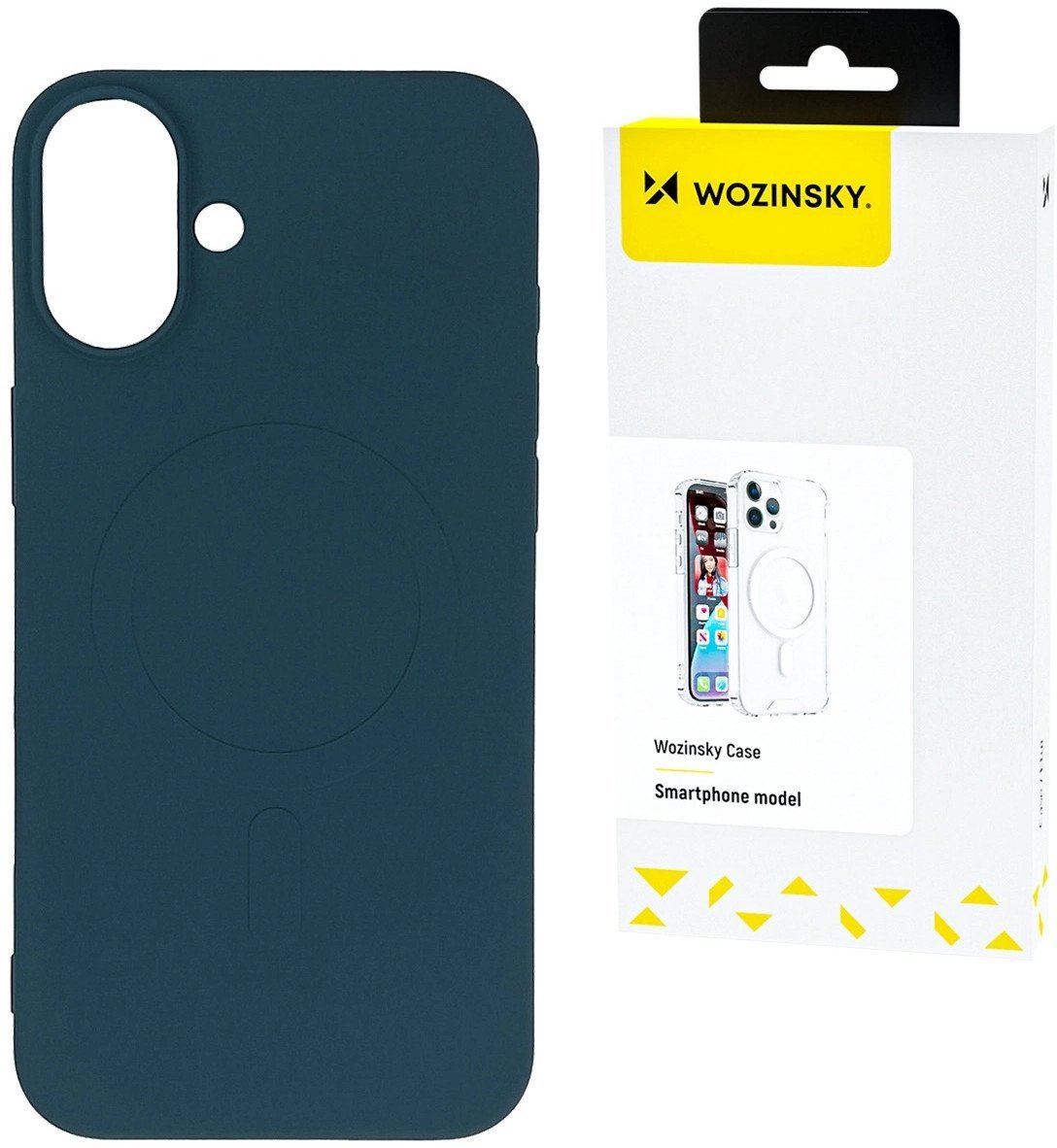 Etui Liquid Silicone Case MagSafe na Samsung Galaxy S25+ - niebieskie