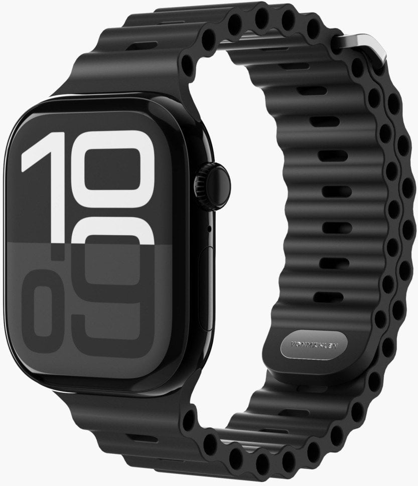 Vonmählen Wave Band 2 do Apple Watch 38 | 40 | 41mm One Size - Czarny (AWS00115)