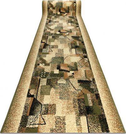 Dywany Łuszczów CHODNIK BCF IMPRESJA oliwka 70 cm, 70x680 cm