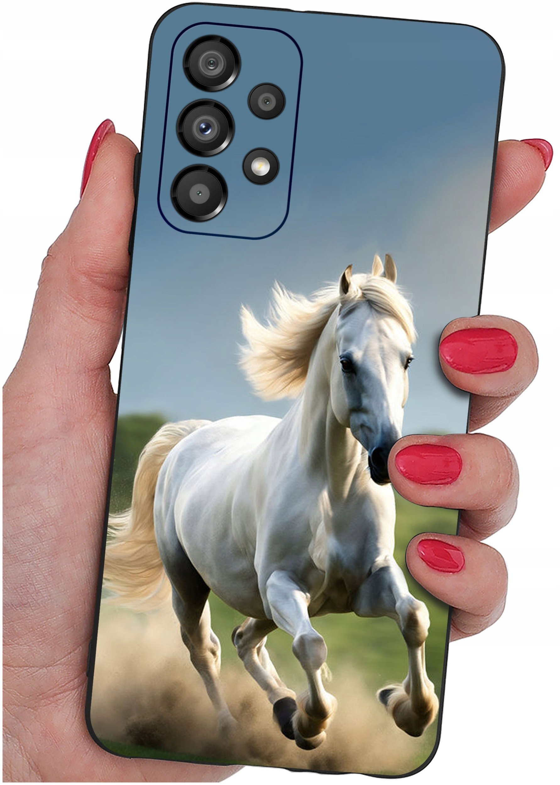 Etui do SAMSUNG A52 | A52s 5G | WZORY | SILIKONOWE MATT SZKŁO 9H