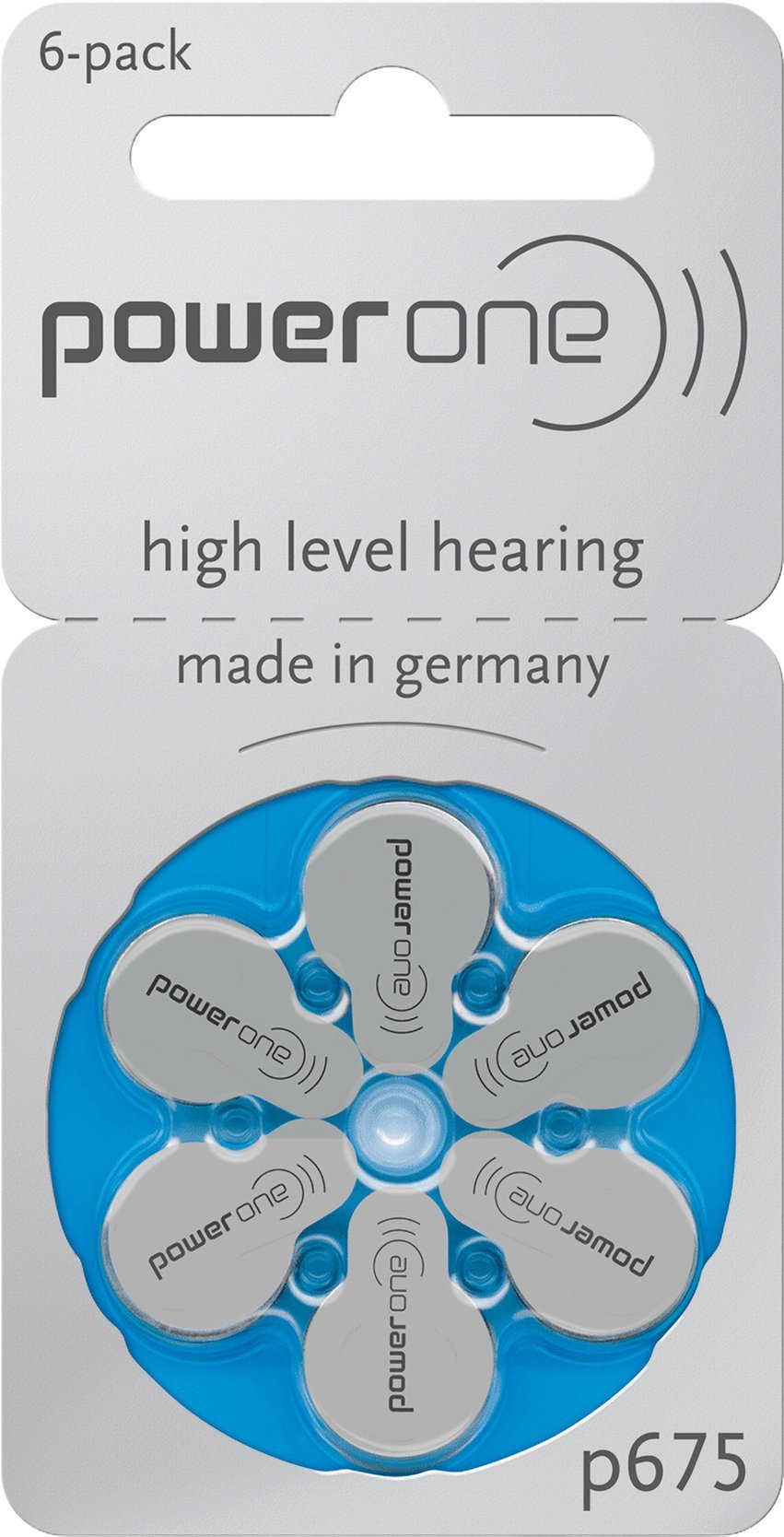 Bateria do aparatów słuchawkowych POWER ONE VARTA PR44/675 6szt./bl