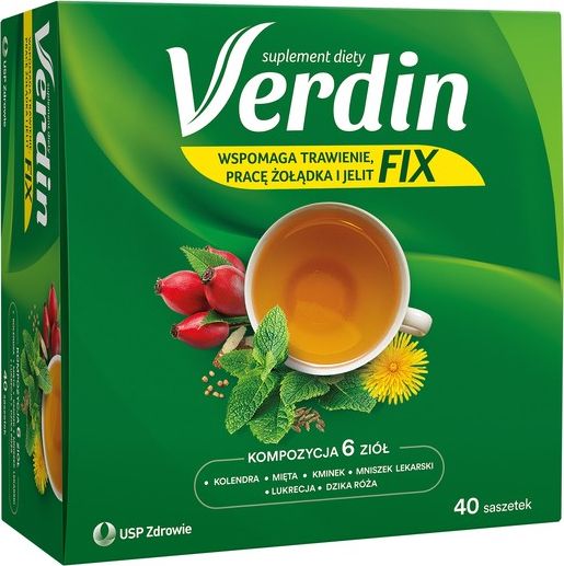 Usp Zdrowie Verdin Fix miesz.zioł. 40 sasz.