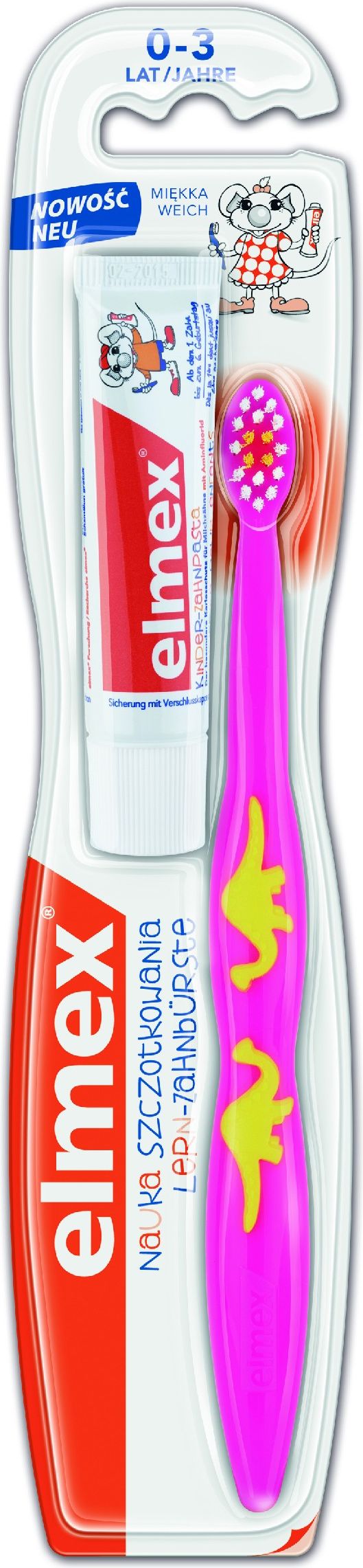 Elmex Szczoteczka dla dzieci 0-3 lat (46822)