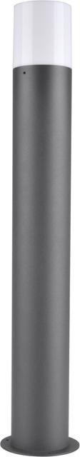 Polux Lampa słupek ogrodowy DALLAS 60cm grafit E27