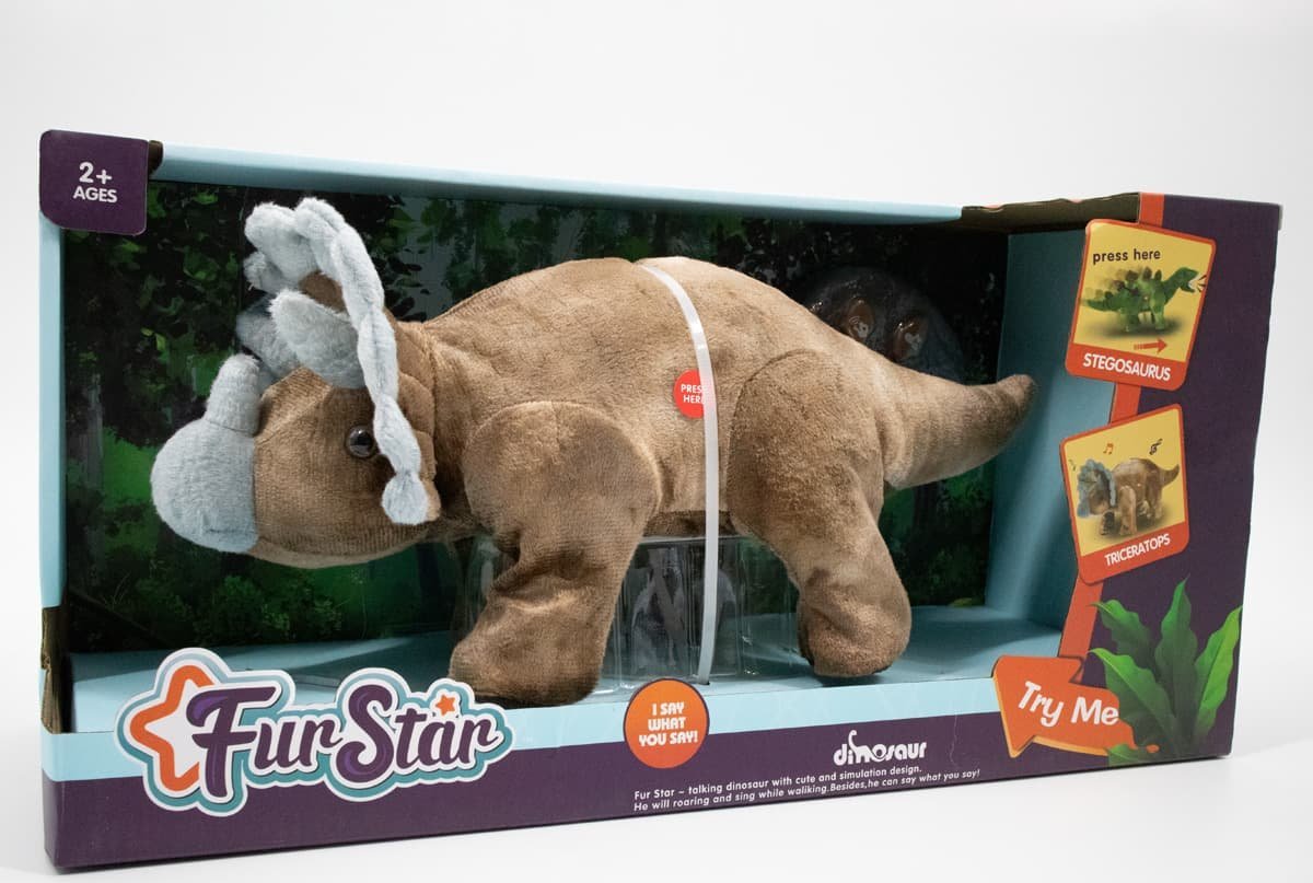 Icom Poland PLUSZOWY DINOZAUR NA RADIO Z DŹWIĘKIEM