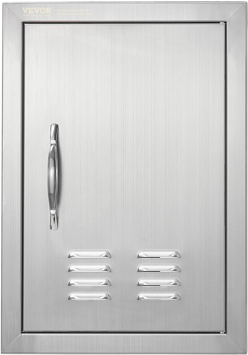 Drzwi do Grilla ze Stali Nierdzewnej 50x35x4cm