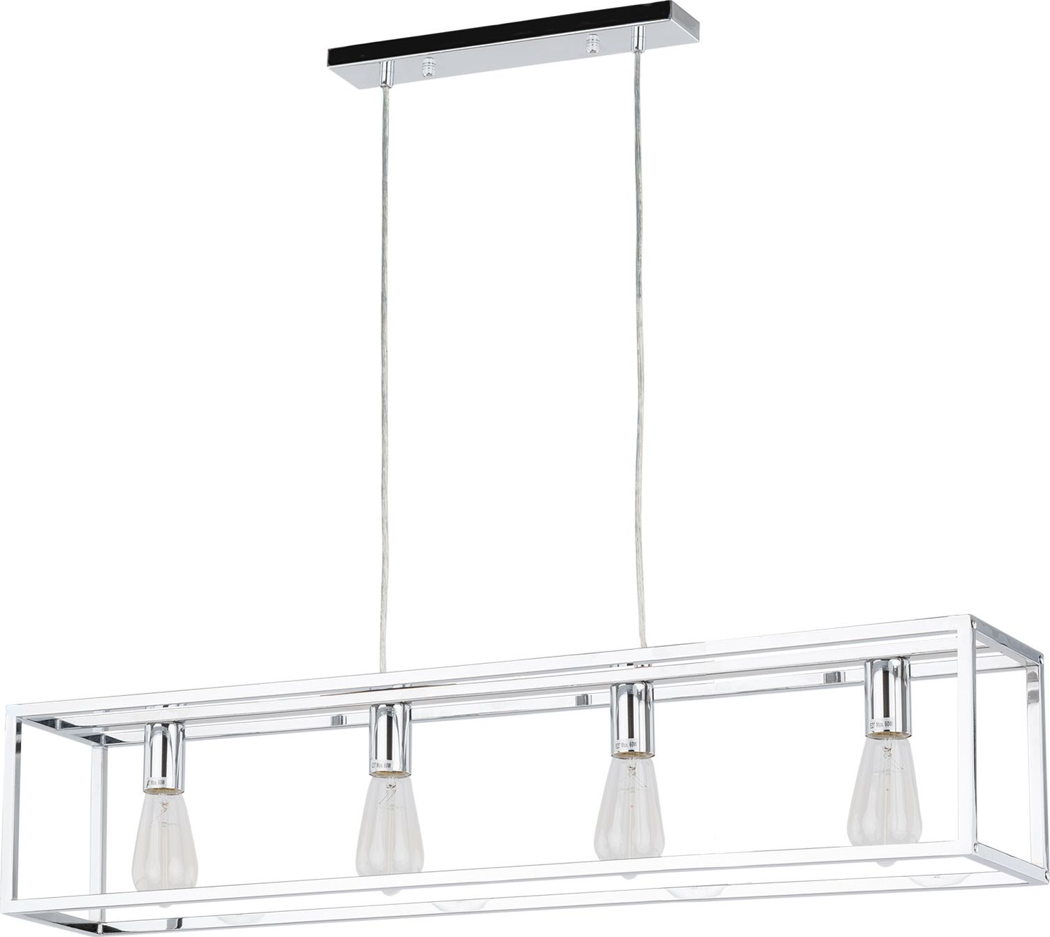 Lampa wisząca Italux Sigalo industrial chrom (MD-BR4366-D4 CH)