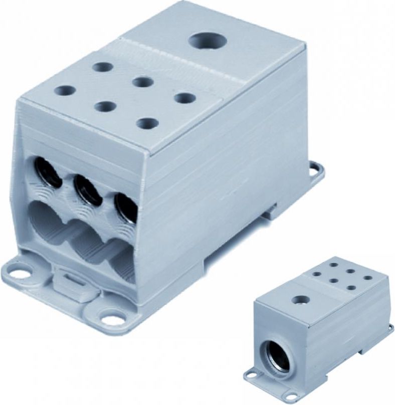 Simet Blok rozdzielczy CU 1-potencjałowy szary (82127002)