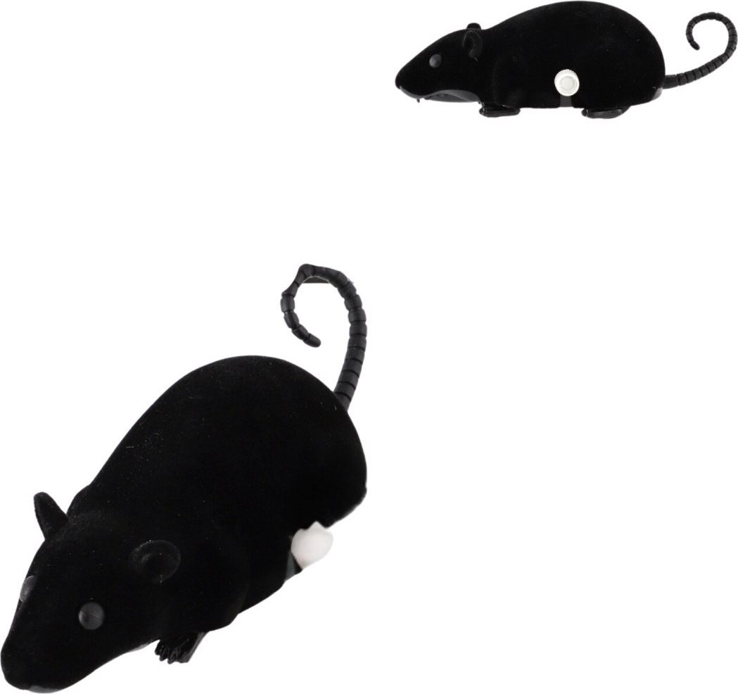 MYSZ FLOKOWANA NAKRĘCANA 1SZT