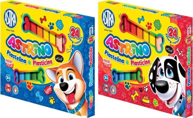 Astra Plastelina ASTRINO 24 kolory Astra